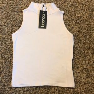 Brand new white crop top!